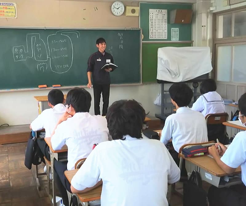 中学校外部講義