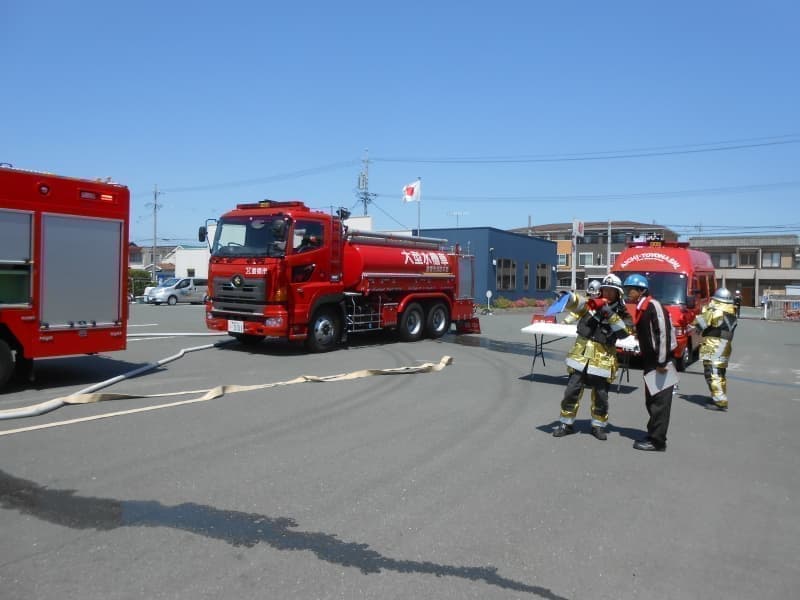 地域一体型消防訓練