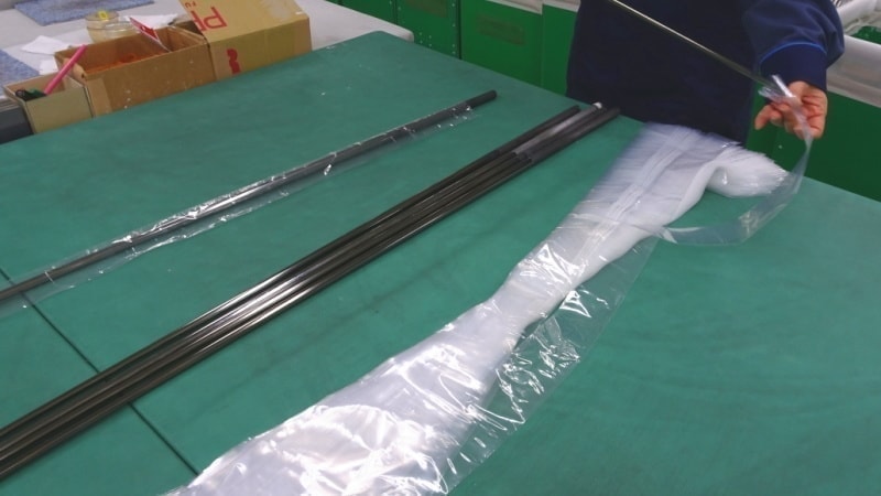 産業包装用途ゴルフシャフト入れPE袋