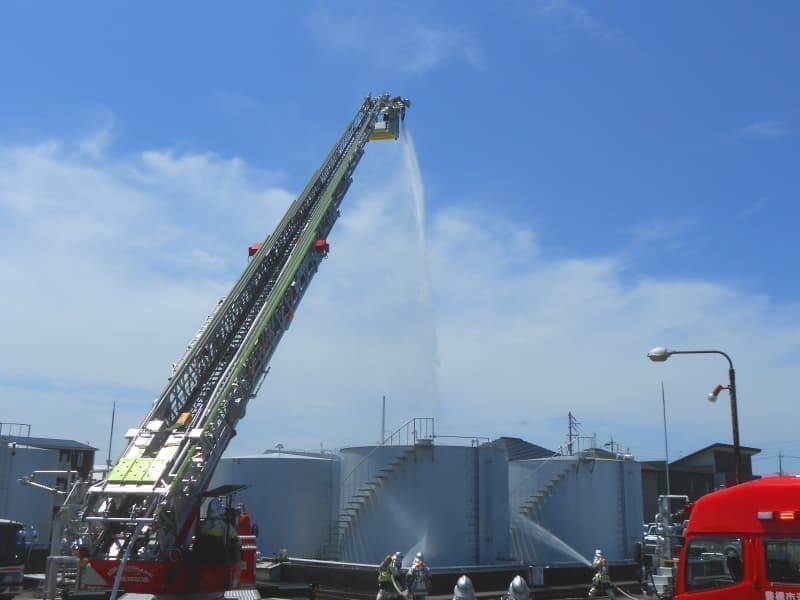 地域一体型消防訓練