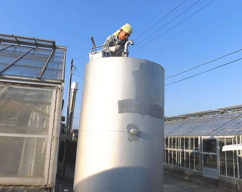 地上タンク塗装