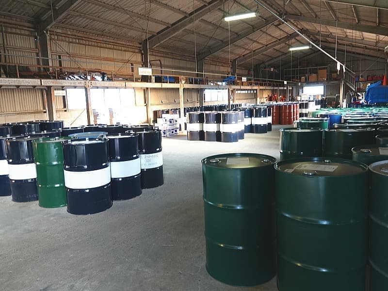 潤滑油・切削油などの油庫